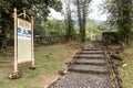 Lembah Bujang is popular archeological site in Merbok Kedah Malaysia with Hindu and Buddhism influence Royalty Free Stock Photo