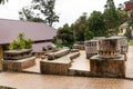 Lembah Bujang is popular archeological site in Merbok Kedah Malaysia with Hindu and Buddhism influence Royalty Free Stock Photo