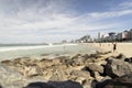 Leme beach in Rio de Janeiro