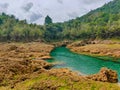 Lemelu Lake is one of the natural tourism potentials found on Peling Island, which is located in Lemelu Village