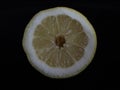 Lemon acid yellow citrus fruit natural vitamin Royalty Free Stock Photo