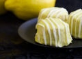 Lemon Bites Decadently Sweet Royalty Free Stock Photo