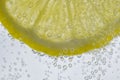 Lemon Bubbles Royalty Free Stock Photo