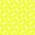 Lemon bubbles sunny seamless pattern Royalty Free Stock Photo