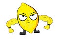 Lemon cartoon character