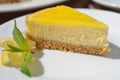 Lemon cheesecake