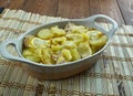 Lemon chicken potato casserole