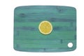 Lemon on a chopping board