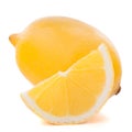 Lemon or citron citrus fruit Royalty Free Stock Photo