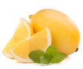 Lemon or citron citrus fruit Royalty Free Stock Photo