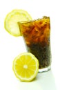 Lemon Cola Royalty Free Stock Photo