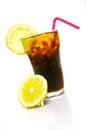 Lemon Cola Royalty Free Stock Photo