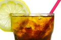 Lemon Cola Royalty Free Stock Photo