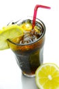 Lemon Cola Royalty Free Stock Photo