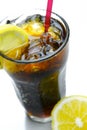 Lemon Cola Royalty Free Stock Photo