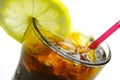 Lemon Cola Royalty Free Stock Photo