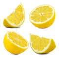 Lemon fruit leaf