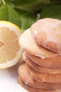 Lemon cookies Royalty Free Stock Photo