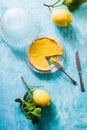 Lemon curd tartelette