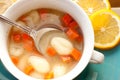 Lemon & dill gnocchi soup