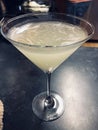 Lemon drop martini Royalty Free Stock Photo