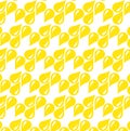 Lemon Drop seamless repeating vector pattern