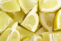 Lemon eighths Royalty Free Stock Photo