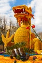 Lemon Festival (Fete du Citron) on the French Riviera. Menton, France- February20, 2015 Royalty Free Stock Photo