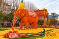 Lemon Festival (Fete du Citron), Menton, France.