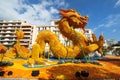 Lemon Festival (Fete du Citron) in Menton on French Riviera.