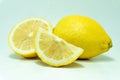 Lemon Fruit on White Backgound Royalty Free Stock Photo