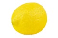 Lemon fruit whole fruit isolated on white background. File contains clipping path Royalty Free Stock Photo