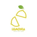 Lemon graphic design template vector isolated illustration