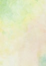 Lemon green and yellow watercolor ink brush paper background