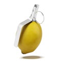 Lemon with grenade detonator