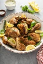 Lemon herbed garlic chicken