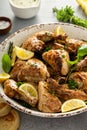 Lemon herbed garlic chicken