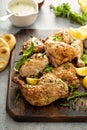 Lemon herbed garlic chicken