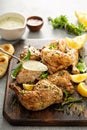 Lemon herbed garlic chicken