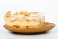 Lemon Ice Box Pie Royalty Free Stock Photo