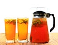 Lemon ice tea Royalty Free Stock Photo