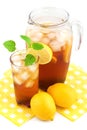 Lemon ice tea Royalty Free Stock Photo