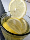 Lemon infusion water