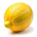Lemon isolated on white Royalty Free Stock Photo
