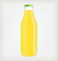 Lemon juice bottle.