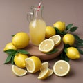Well prepared Fresh Lemon juice