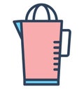 Lemon Juicer Isolated Vector icon which can be easily modified or edit