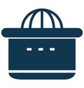 Lemon Juicer Isolated Vector icon which can be easily modified or edit