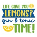 Lemon lettering for greeting card design, signs, sport illustration. Festive decoration, t shirt design.