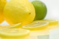 Lemon and lime Royalty Free Stock Photo